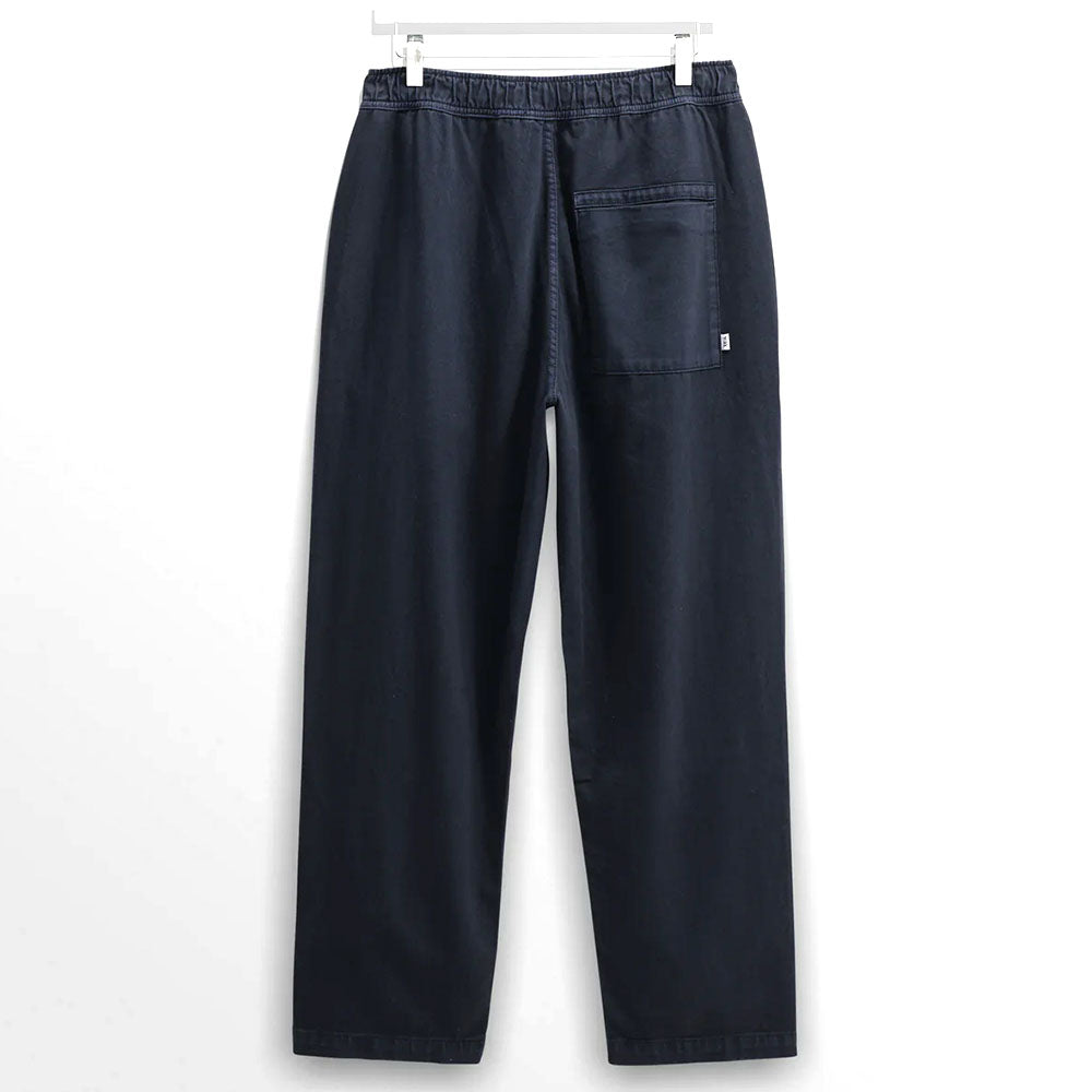 Wax London Kurt Cotton Twill Navy Trouser