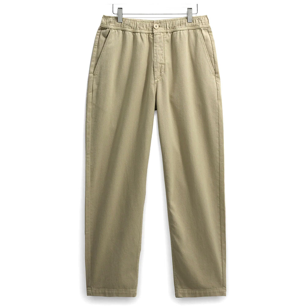 Wax London Kurt Cotton Twill Khaki Trouser