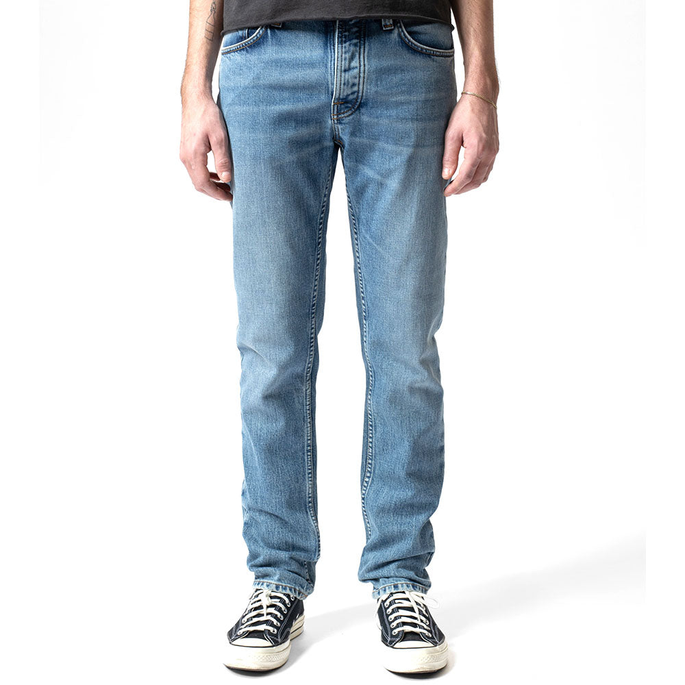Nudie Solid Ollie Wild Blue Jean