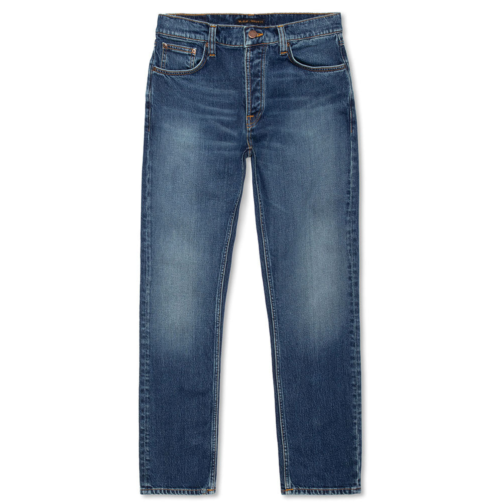 Nudie Solid Ollie Wild Blue Jean