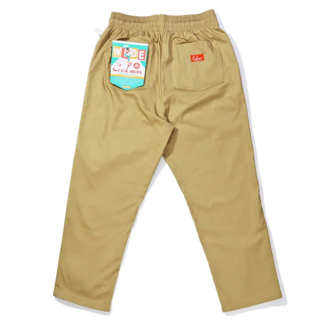 Cookman Chef Pant Semi Wide Penut Tan