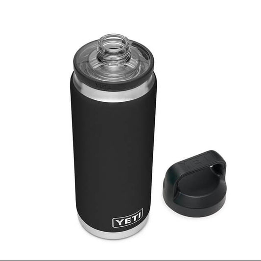 YETI Rambler 26 OZ Black Chug Cap Bottle