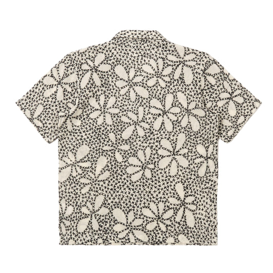 Universal Works Kantha Flower Ecru Road S/S Shirt