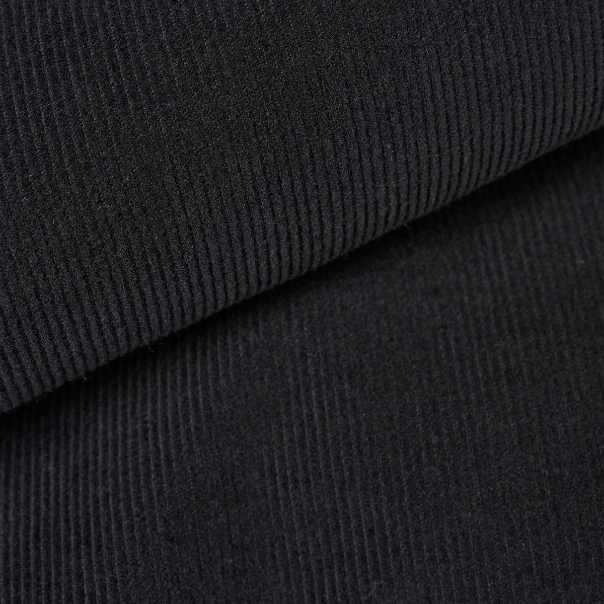 Universal Works Fine Cord Bakers Black Overshirt
