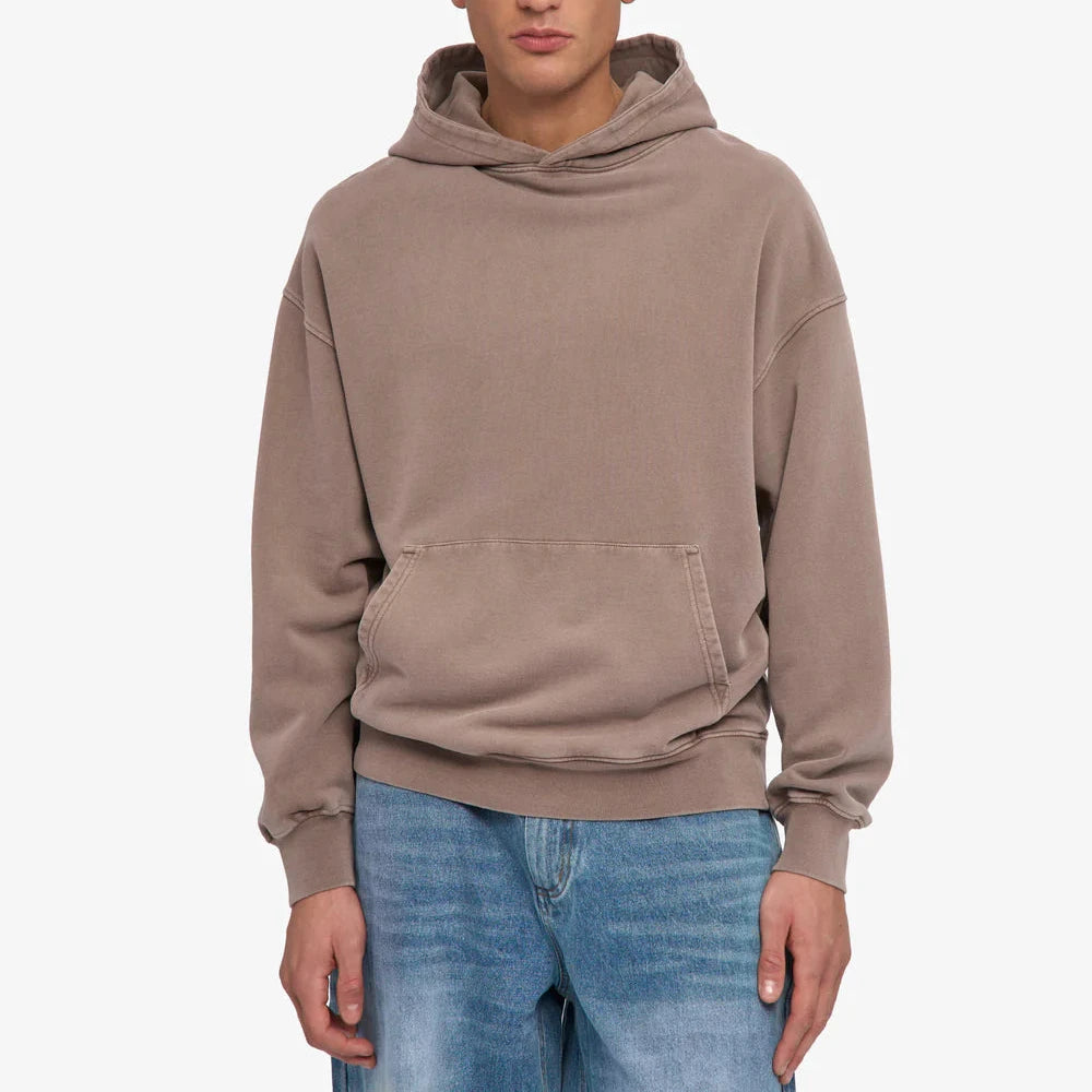 Colorful Standard Oversized Organic Faded Green Hoodie Sweatshirt