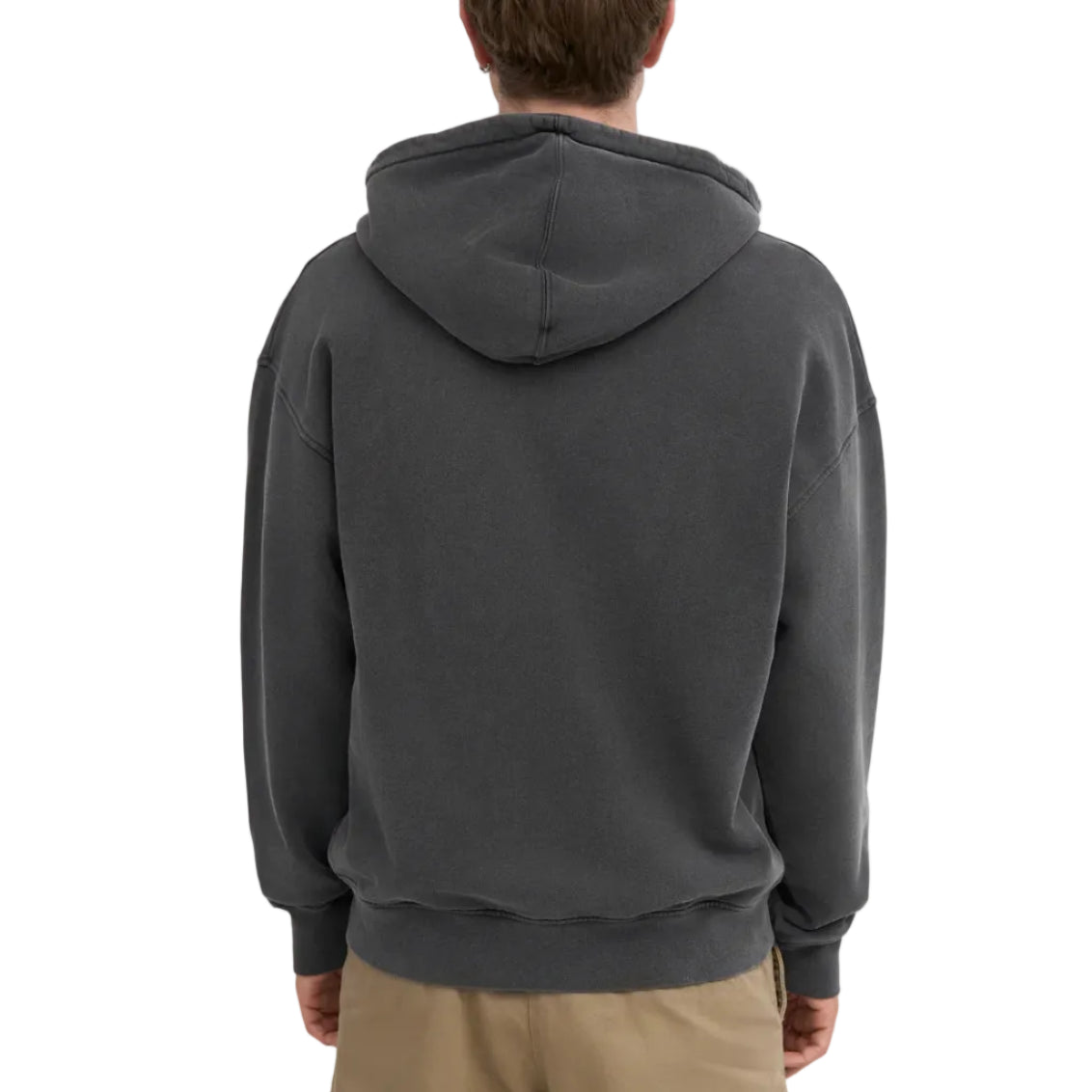 Colorful Standard Organic Oversized Faded Black Zip Hoodie