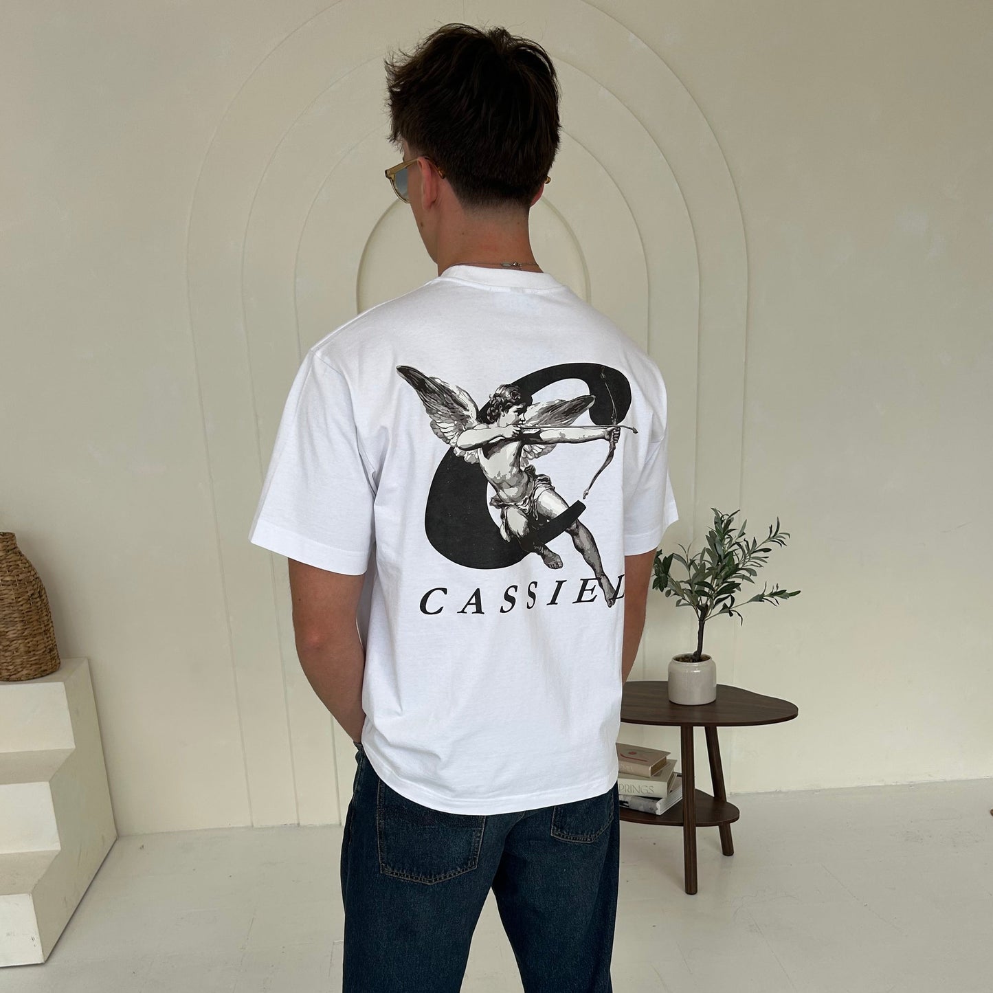 Cassiel Clo Cherub Box White Tee