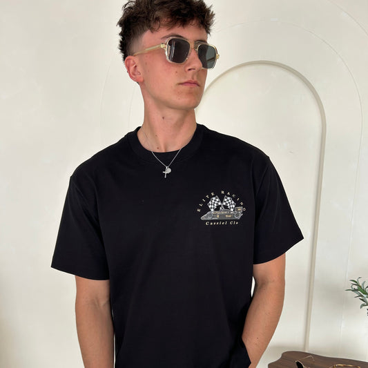 Cassiel Clo Elite Racing Box Black Tee