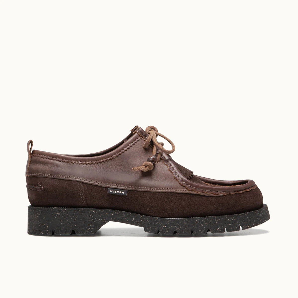 Kleman Padror OAXA VC Mocha Brown Boat Shoe