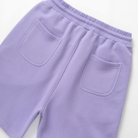 Power Goods Loopback Dusty Violet Sweat Short