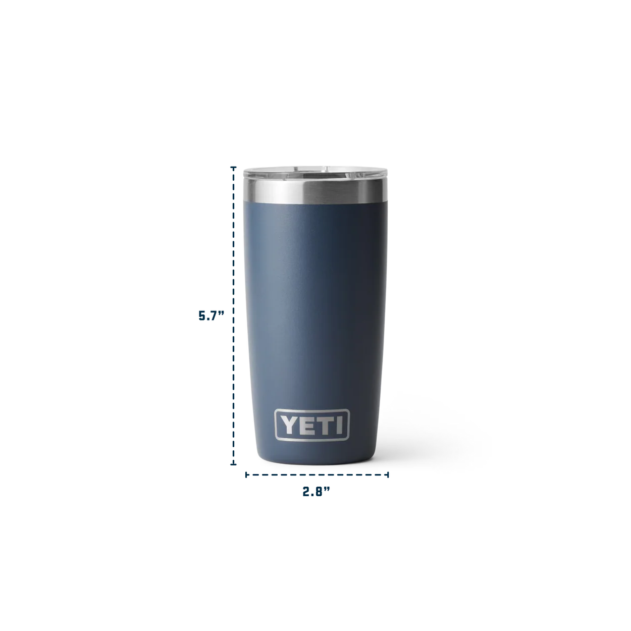 YETI Rambler 10 OZ Black Tumbler