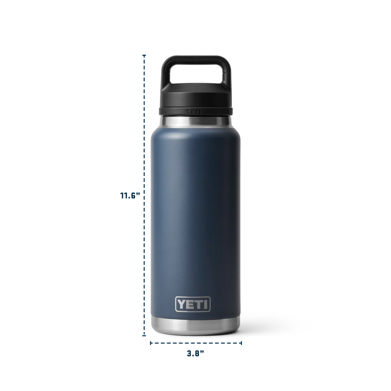 YETI Rambler 36 OZ Black Chug Cap Bottle