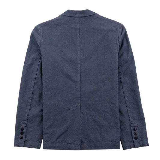 Folk Cotton Linen Charcoal Blazer
