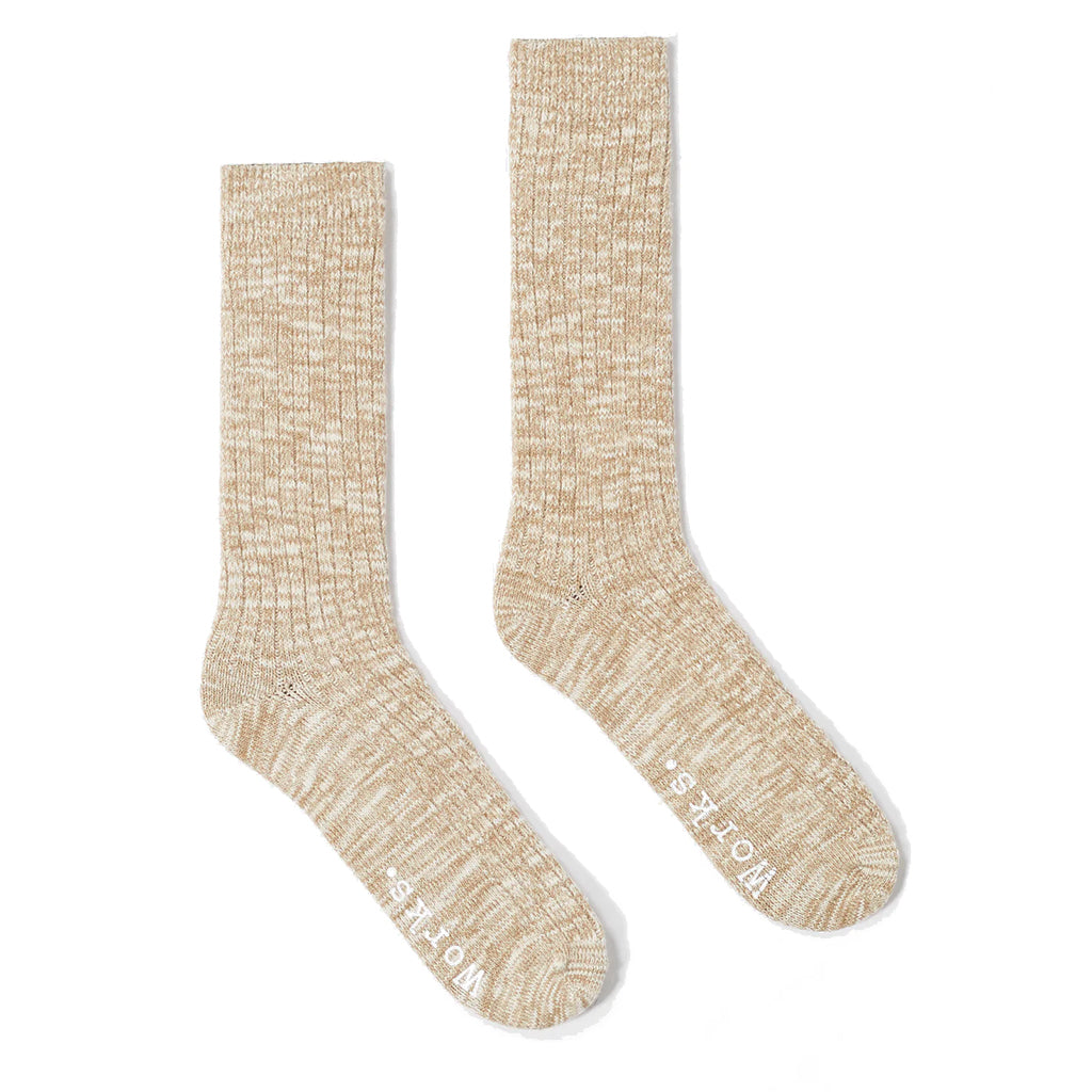 Universal Works Slub Sand Socks