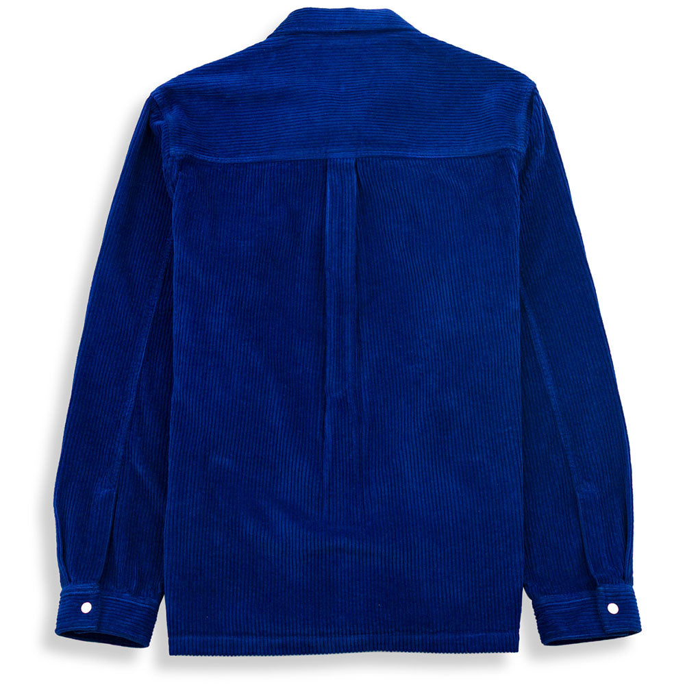 Folk Rich Chunky Cord Navy Overshirt