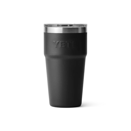 YETI Rambler 20 OZ Black Stackable Cup