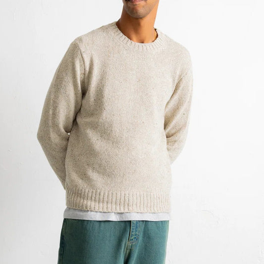 Folk Chain Crew Natural Knit