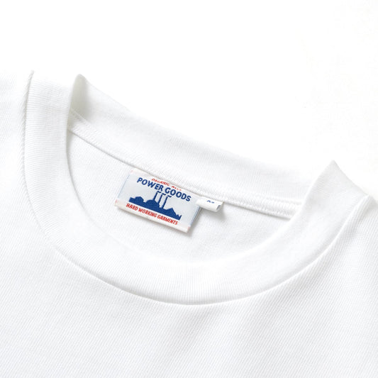 Power Goods Super Weight White Tee