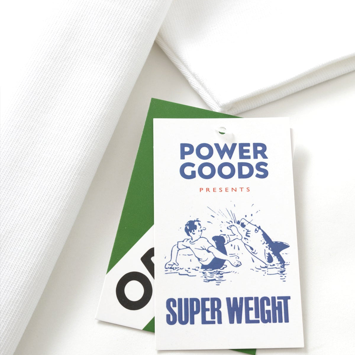 Power Goods Super Weight White Tee