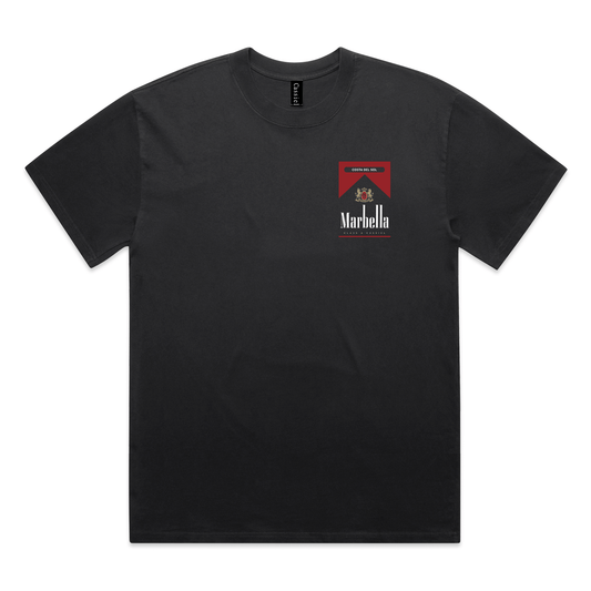 Cassiel Clo Marbella Faded Black Tee