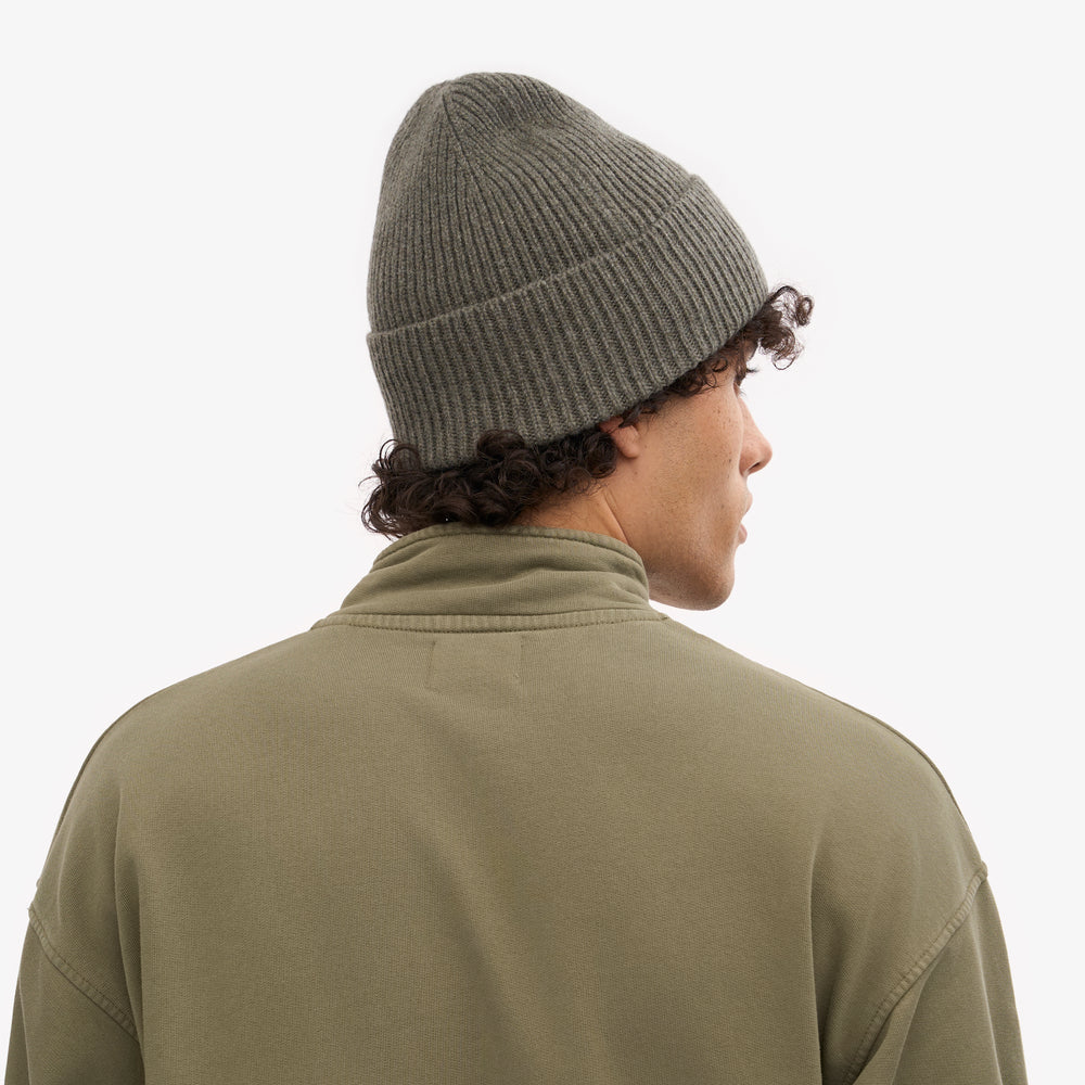 Colorful Standard Merino Wool Dusty Olive Beanie