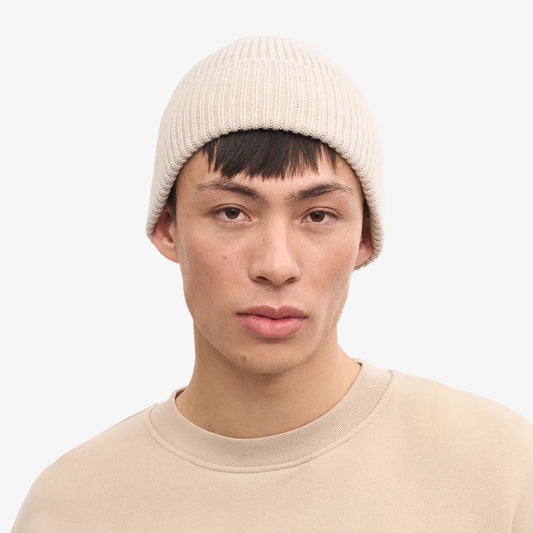 Colorful Standard Merino Wool Ivory White Beanie