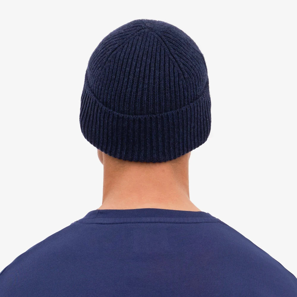 Colorful Standard Merino Wool Marine Blue Beanie