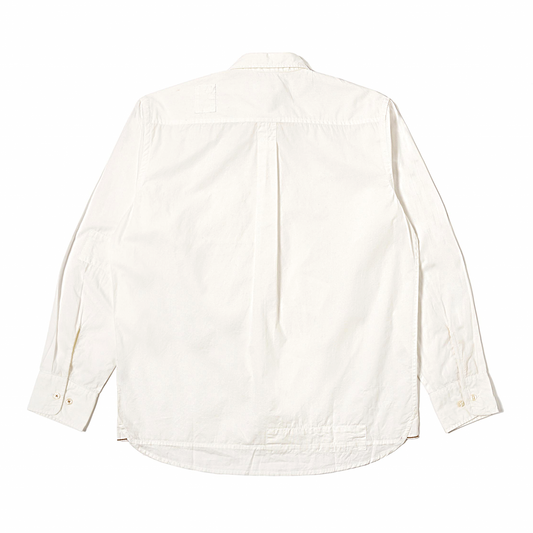 Universal Works Patched Lazy Day White Shirt