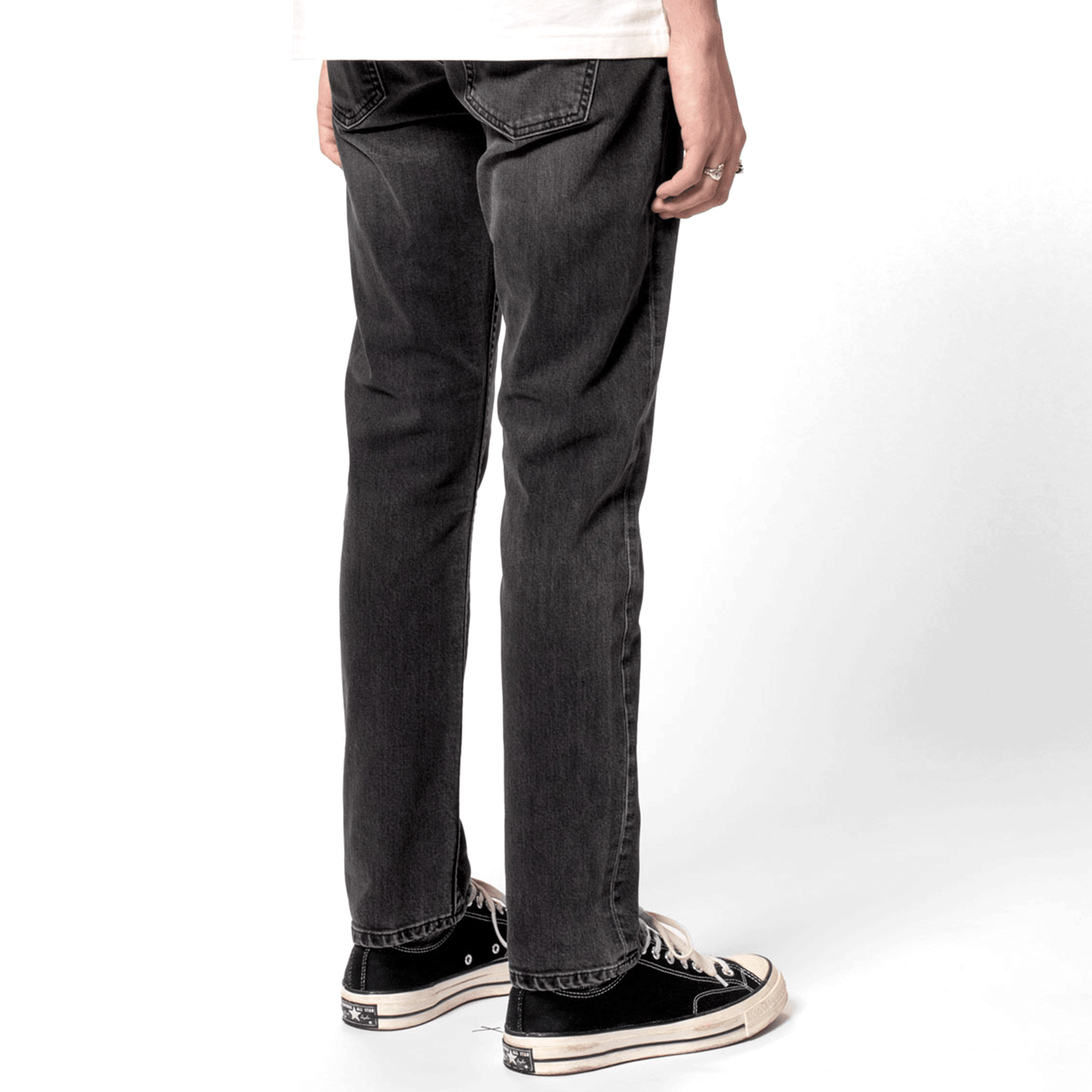 Nudie Lean Dean Black Eyes Jean