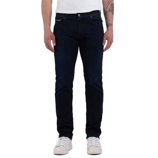 Replay Grover Power Stretch Dark Wash Jean