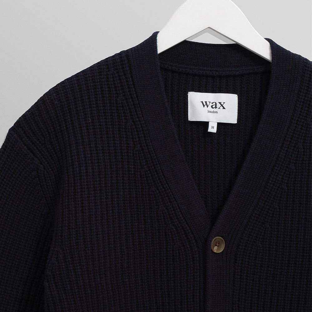 Wax London Walker Navy Cardigan