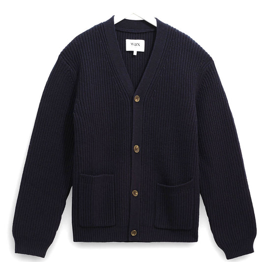 Wax London Walker Navy Cardigan