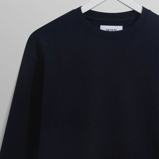 Wax London Haydon LS Navy Top