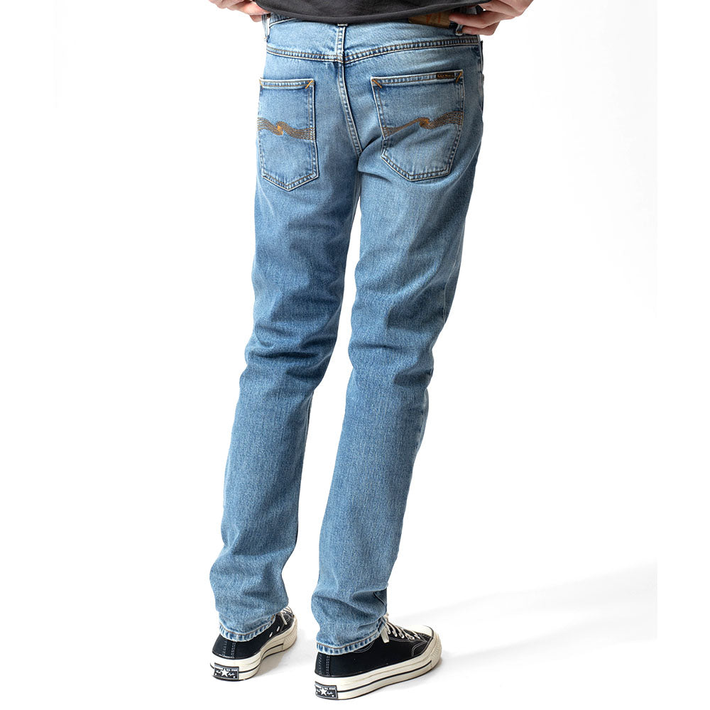 Nudie Solid Ollie Wild Blue Jean