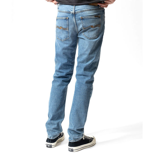 Nudie Solid Ollie Wild Blue Jean