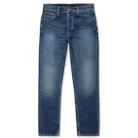 Nudie Solid Ollie Wild Blue Jean