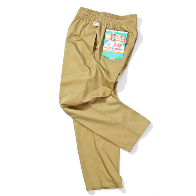 Cookman Chef Pant Semi Wide Penut Tan