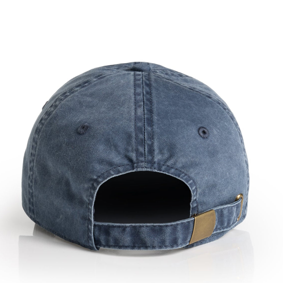 Cassiel Clo Cotton Faded Metal Badge Navy Cap