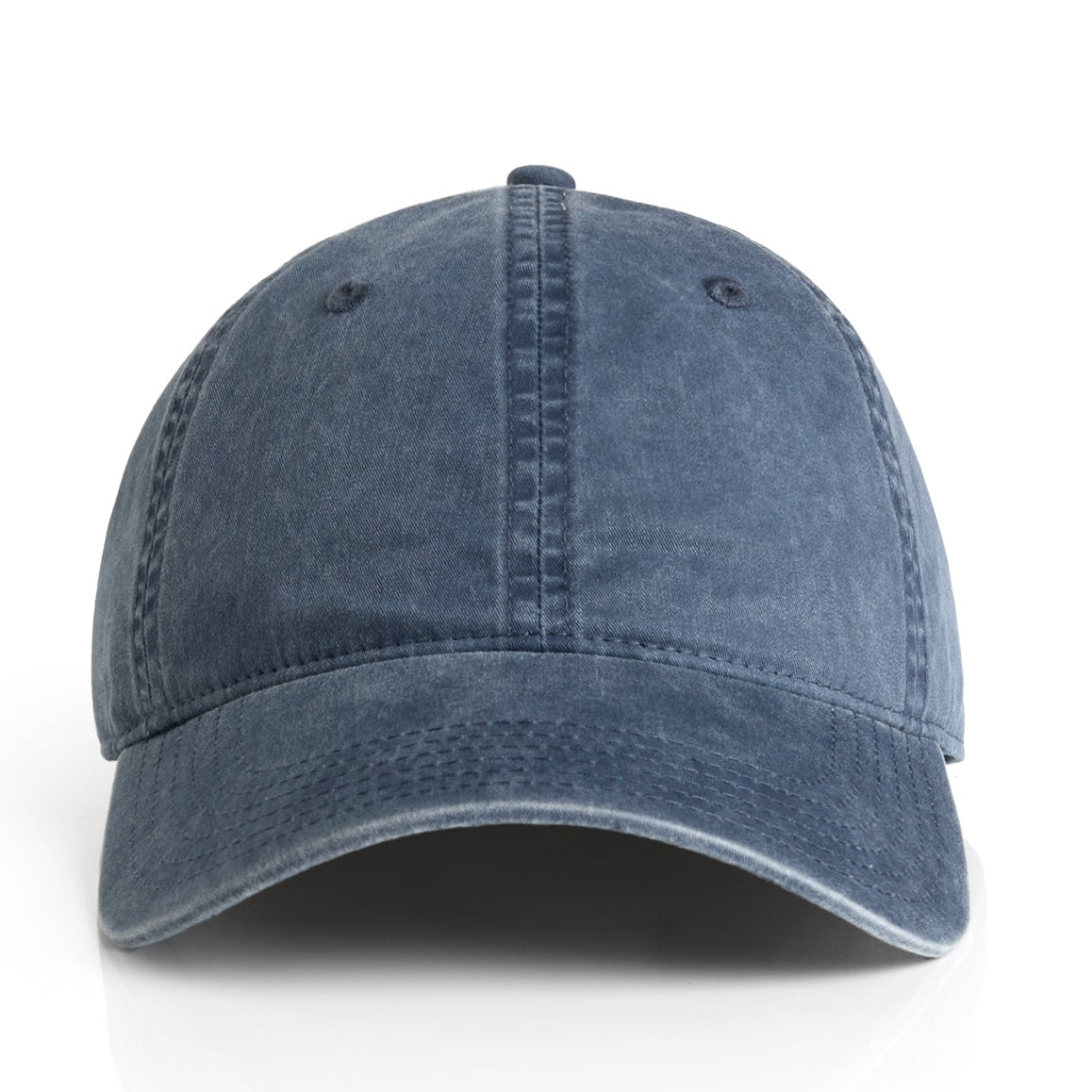 Cassiel Clo Cotton Faded Metal Badge Navy Cap