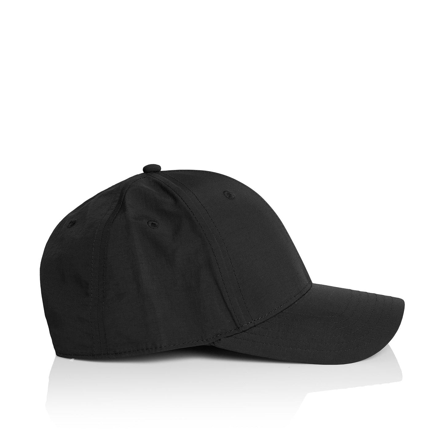 Cassiel Clo Nylon Metal Badge Black Cap