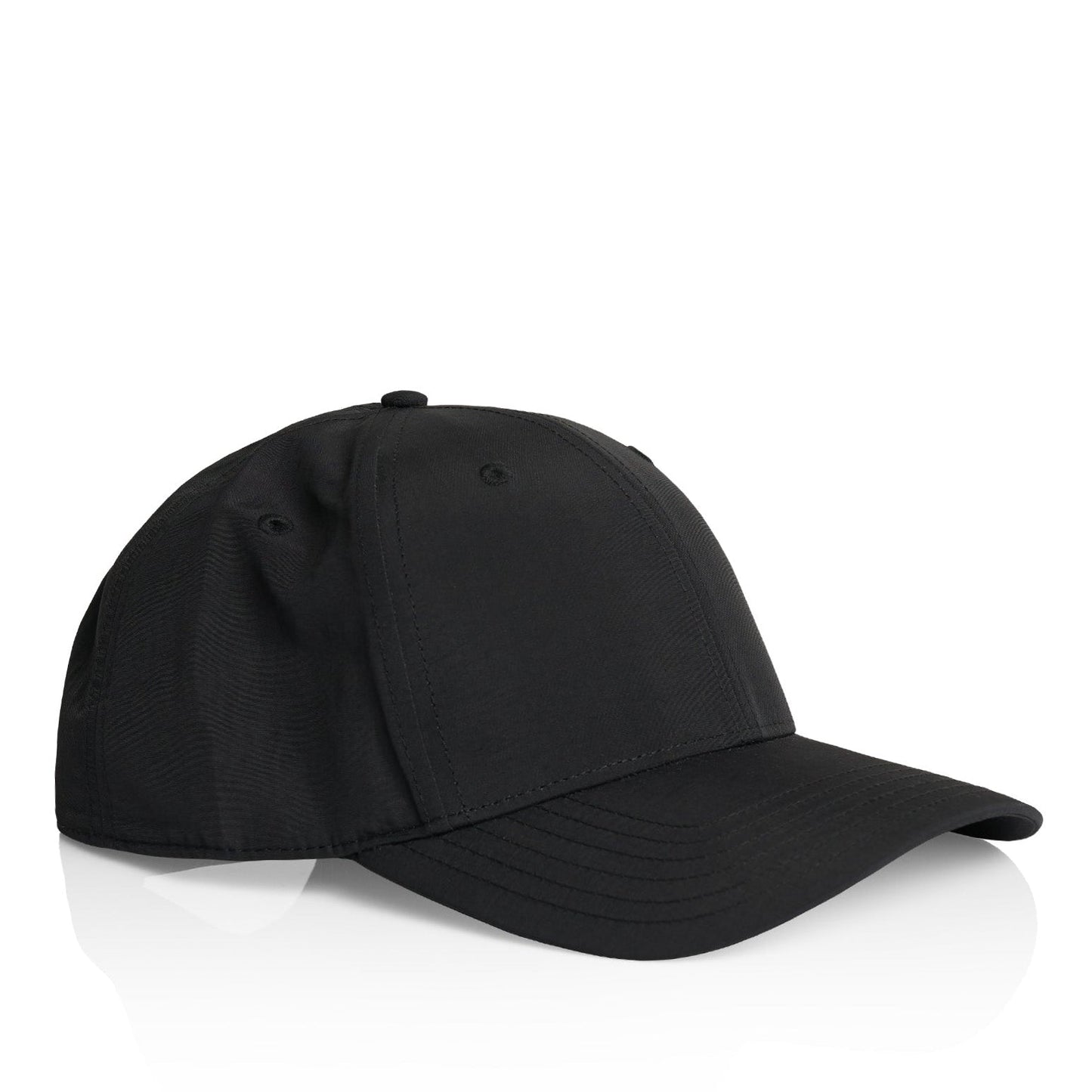 Cassiel Clo Nylon Metal Badge Black Cap