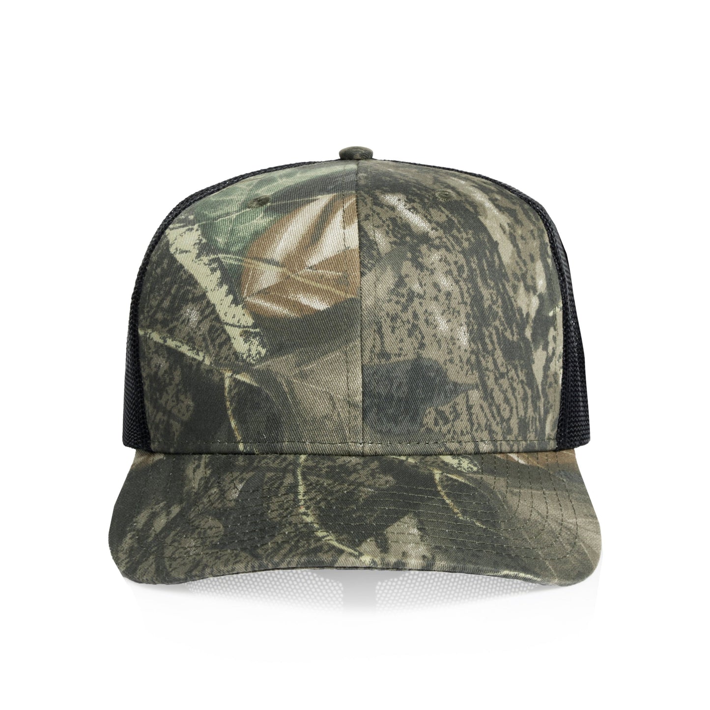 Cassiel CLO Camo Metal Badge Black Camo Trucker Cap