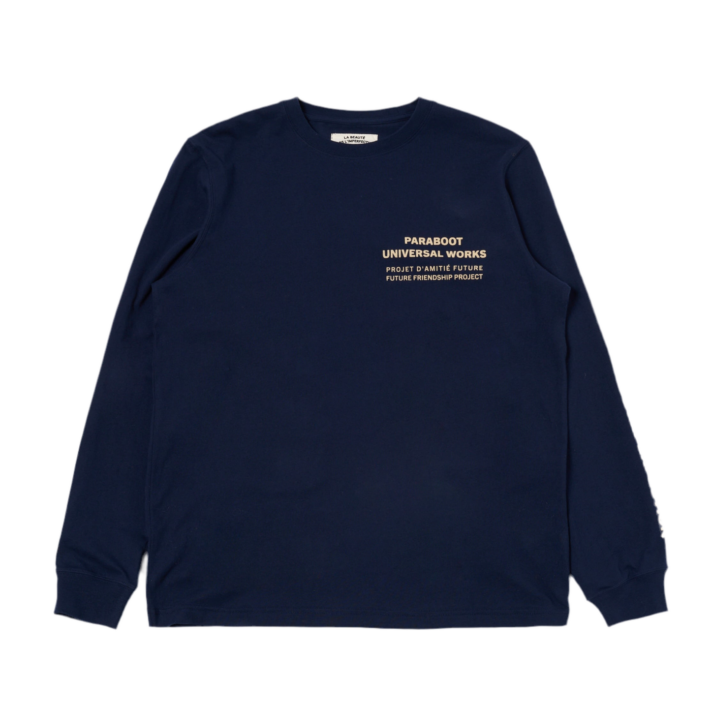 Universal Works Long Sleeve Navy Top