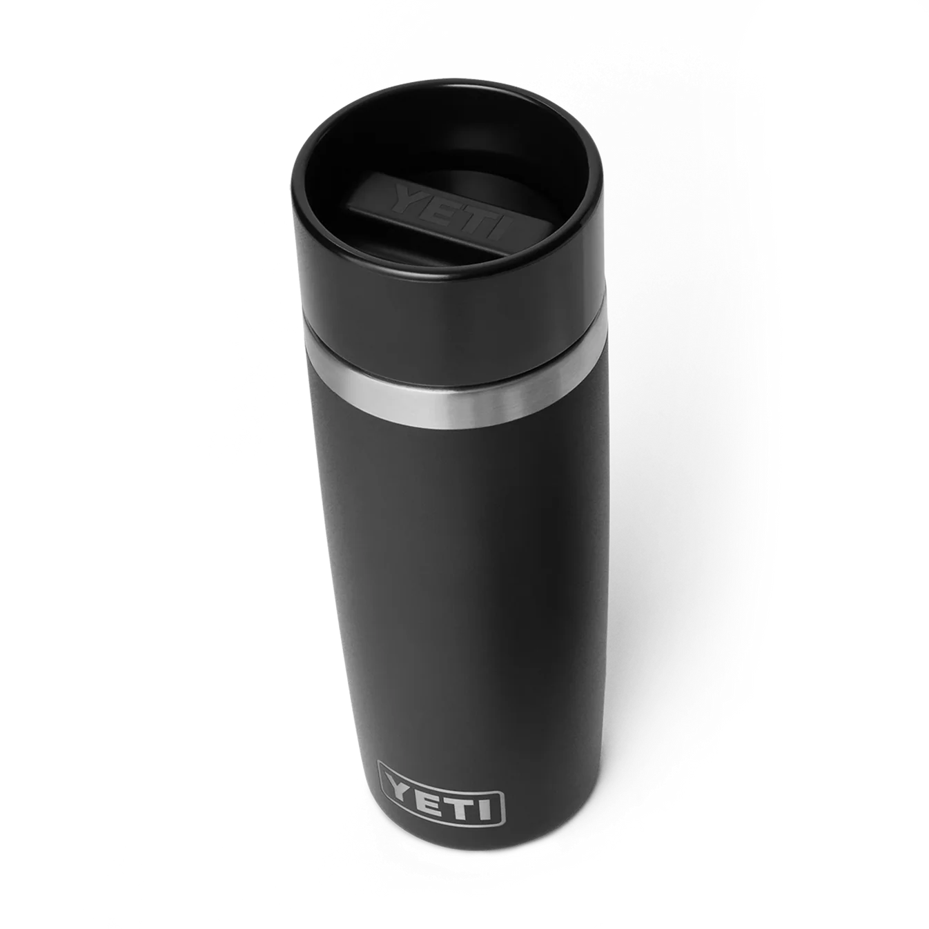 YETI Rambler 16 OZ Black Travel Bottle