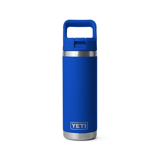 YETI Rambler 18 OZ Royal Blue Straw Bottle
