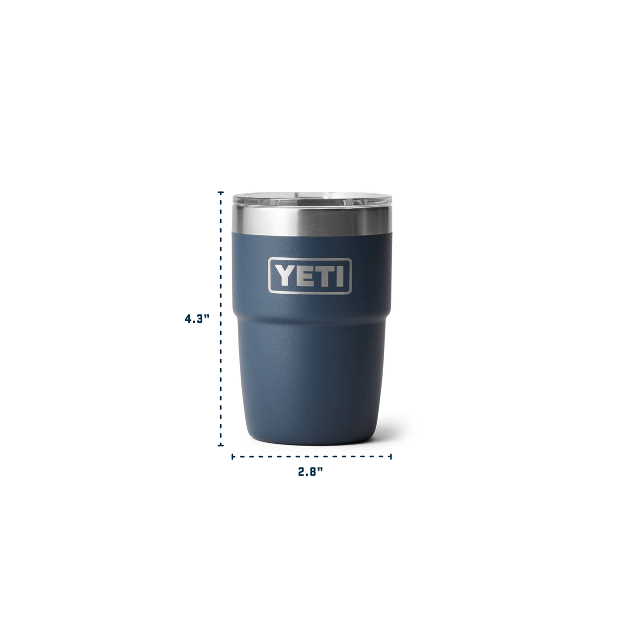 YETI Rambler 8 OZ Black Cup