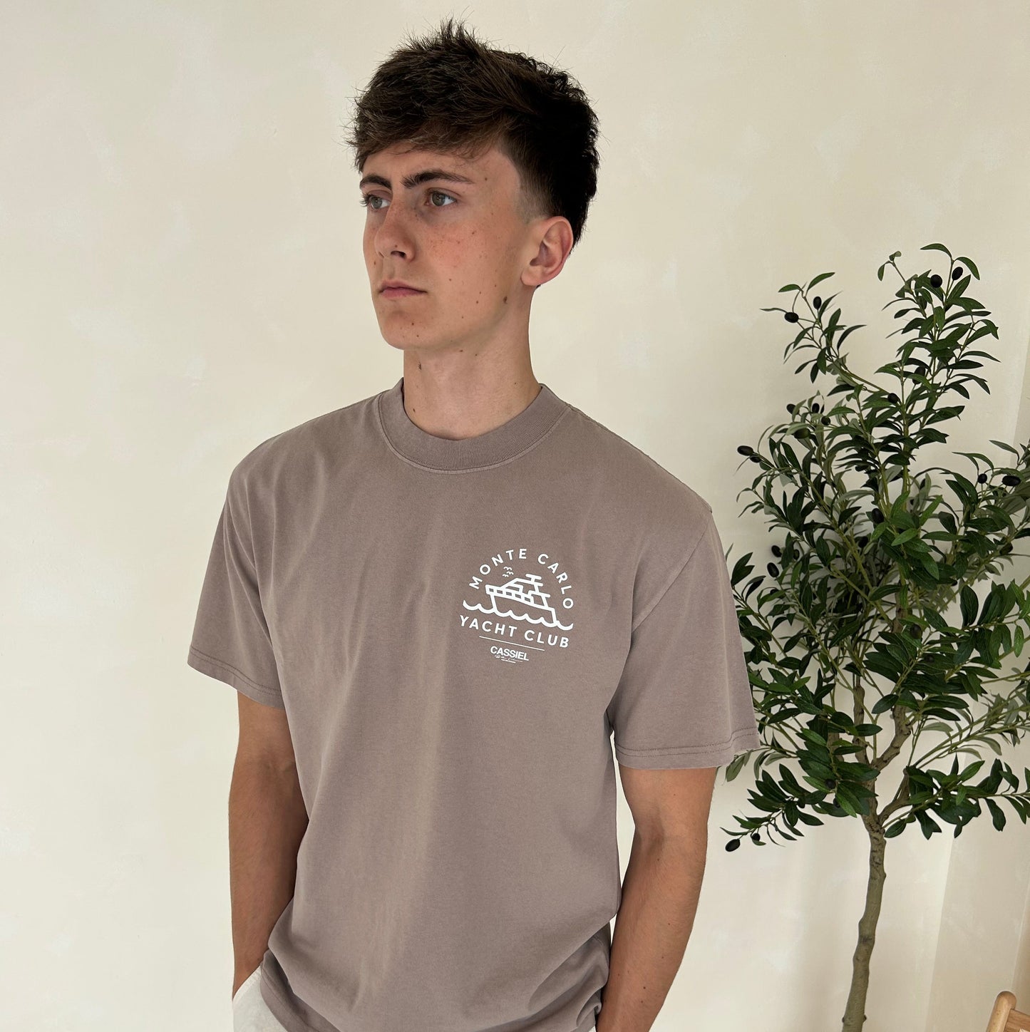 Cassiel Clo Monte Carlo Faded Pink Tee