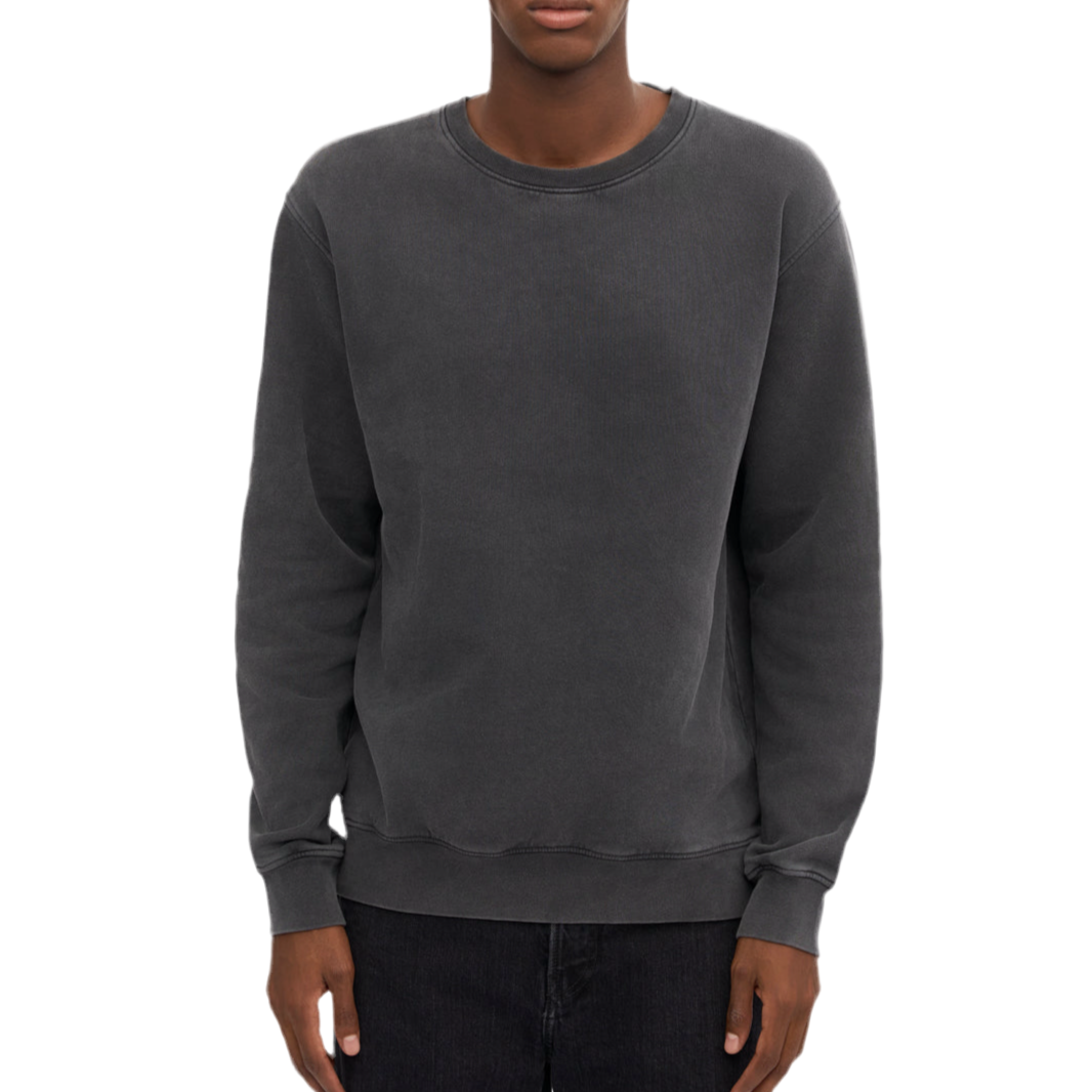 Colorful Standard Classic Organic Crew Faded Black Sweatshirt
