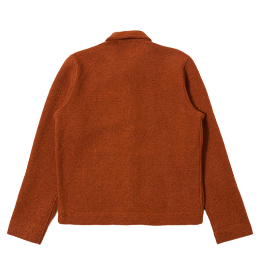 Universal Works Wool Fleece Rust Uniform Jacket