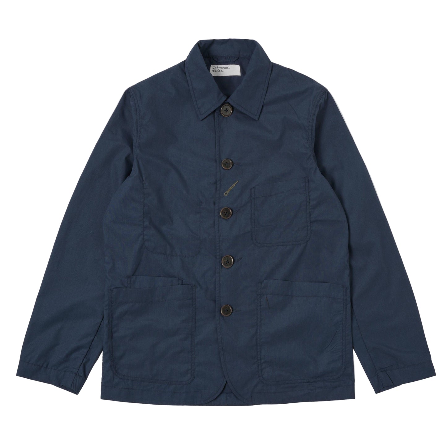 Universal Works Baker C Poly Tech Navy Jacket